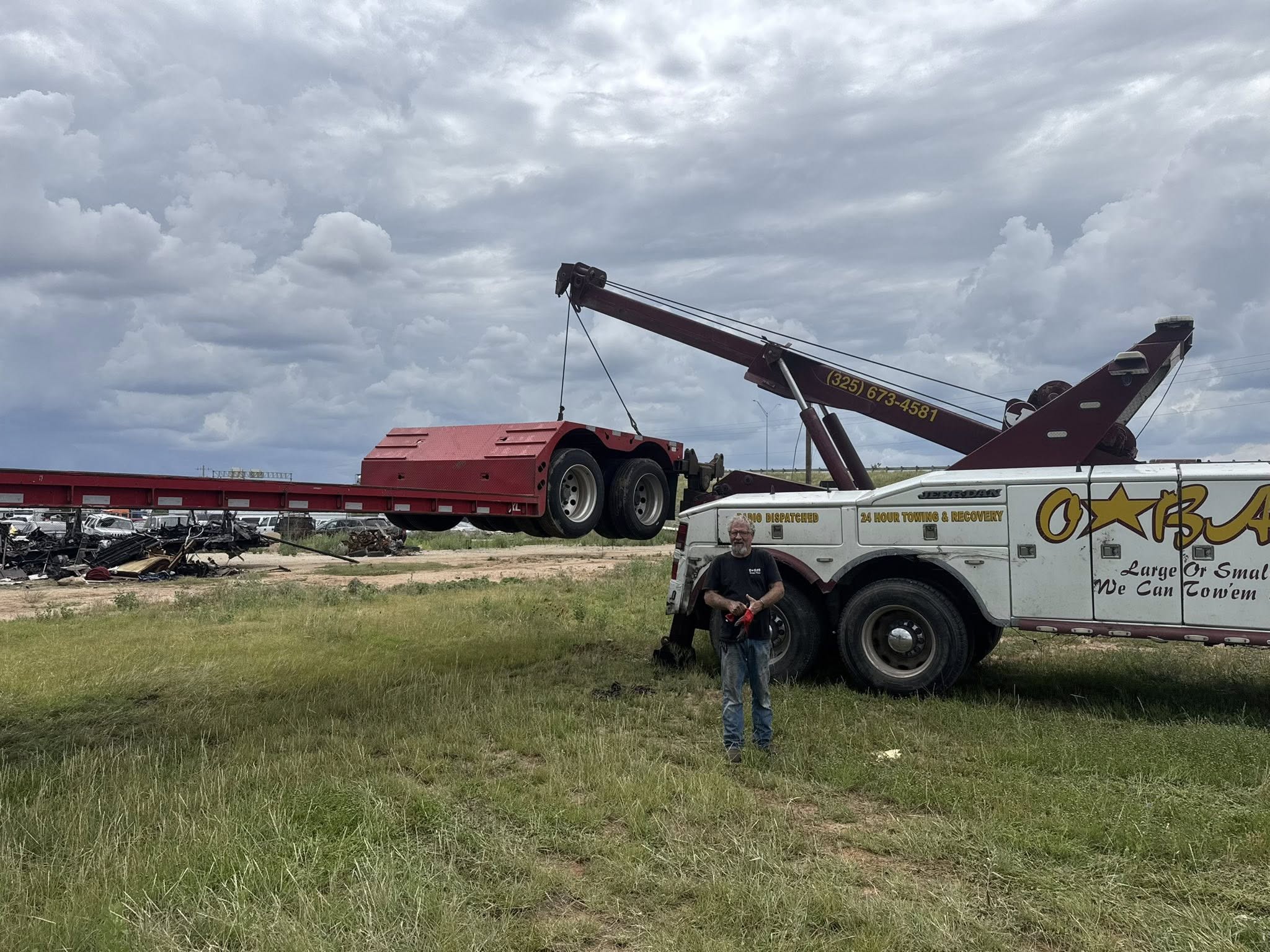 O'Bar towing service for Hamby, TX