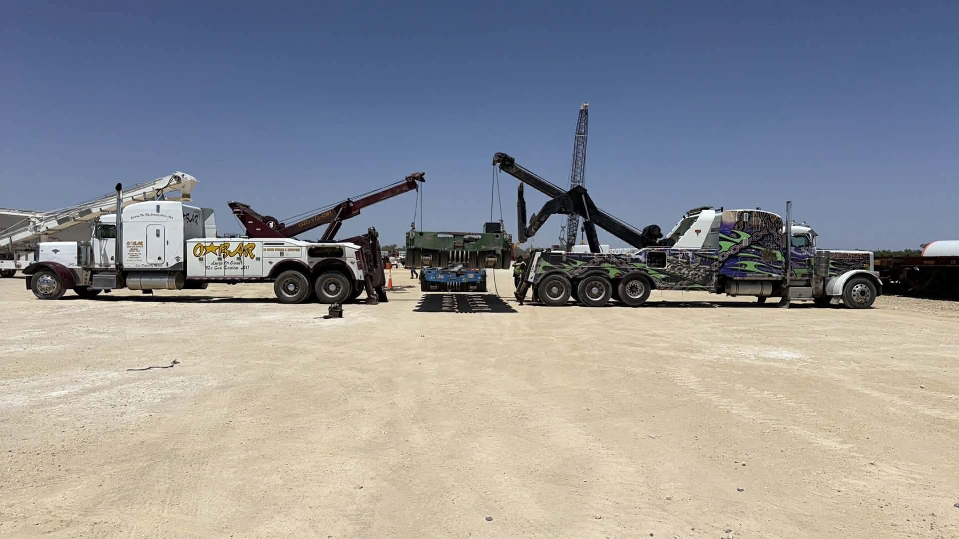 O'Bar fleet lined up for heavy recovery work